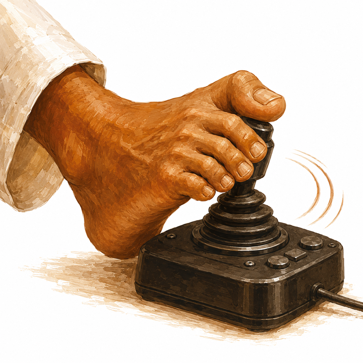 Joystick or Voice Input